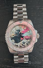 Orologio SeikoMod Godzilla realizzato su commissio