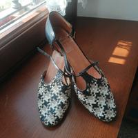 scarpe da ballo in pelle