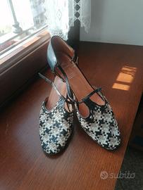 scarpe da ballo in pelle