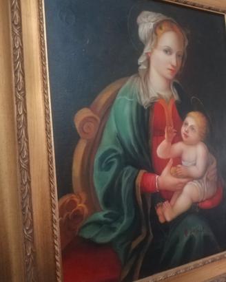 quadro Madonna con bambino 