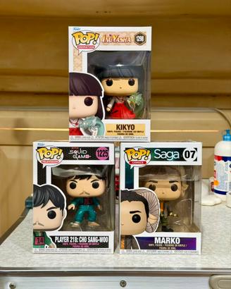 Funko Pop Kikyo 1298 Marko Player 218 Cho Sang Woo