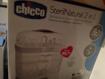 STERILIZZATORE  CHICCO  STERILNATURAL 2IN 1