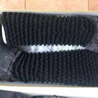 Twin Set - Stivali con gambale in maglia