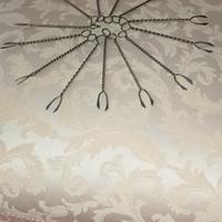 Set di 13 forchettine con manici a spirale decorat