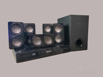 Sistema  5.1 Philips HTS3541 - Blu-ray - 300 W