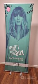 Banner retrattile poster pubblicitari 