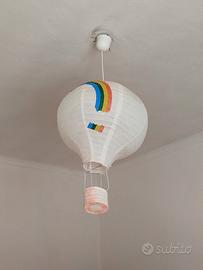 lampadario mongolfiera 