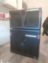 Coppia Casse TC Electronic K-210 e K-115 Perfette!