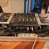 consolle dj Pioneer djm 500 cdj 200