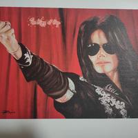 stampa/dipinto Michael Jackson 