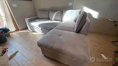 Divano angolate letto e contenitore