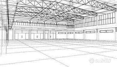 capannone in corso di ristrutturazione