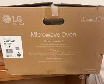 Forno a microonde LG Smart inverter 32 litri nero