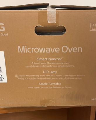 Forno a microonde LG Smart inverter 32 litri nero