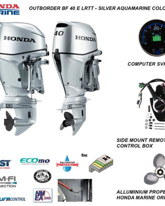 Pacchetto Fuoribordo Honda BF40E nuovo ultimo