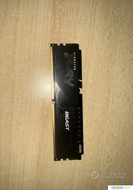 RAM Kingston FURY Beast DDR5 32GB 5600MHz UDIMM
