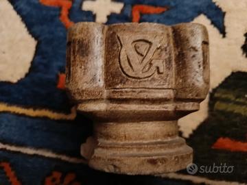 mortaio in pietra da farmacia 