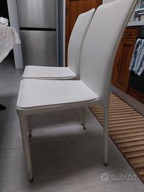 sedie in pelle