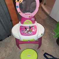 Specchiera Minnye con sgabellino