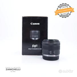 Canon RF 24 F/1.8 MACRO IS STM Usato (G130)