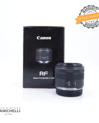 Canon RF 24 F/1.8 MACRO IS STM Usato (G130)
