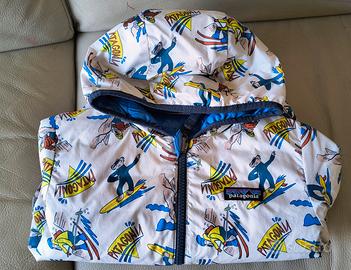 Piumino reversibile unisex Patagonia 2/3 anni