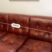 Divano letto 3 posti vintage