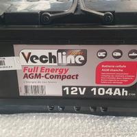 batteria servizi camper AGM 