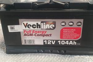 batteria servizi camper AGM 