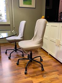 Sedie da ufficio con rotelle