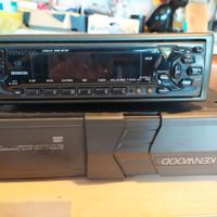autoradio kenwood con mariner ( caricatore CD)