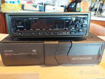 autoradio kenwood con mariner ( caricatore CD)