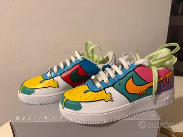 Nike Air Force 1 personalizzate a mano
