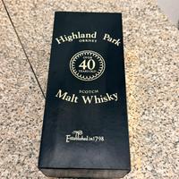 Box Highland Park 40 Years Old