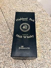 Box Highland Park 40 Years Old