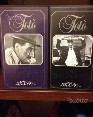 Vhs originali DI TOTO'
