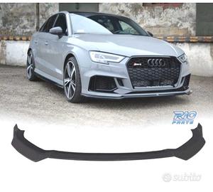 SPOILER LIP AUDI A3 S LINE SEDAN 17-20 LOOK RS3