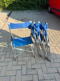 Sedie regiata da campeggio