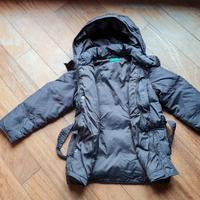 Giaccone Benetton bambina 5-6 anni