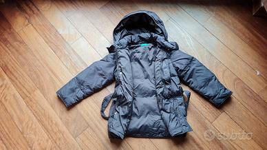 Giaccone Benetton bambina 5-6 anni