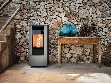 stufa a pellet LISA NOBIS autopulente