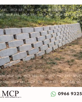BLOCCHI PER MURO CONTROTERRA | MCP SRL