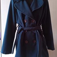 Cappotto donna blu