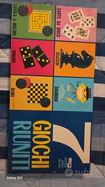 Gioco da Tavolo Vintage "7 Giochi Riuniti" Editric