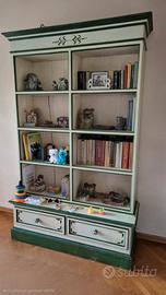 libreria dipinta a mano