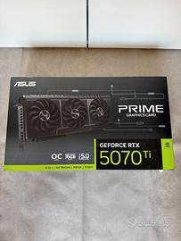 SCHEDA VIDEO RTX 5070 TI NUOVA