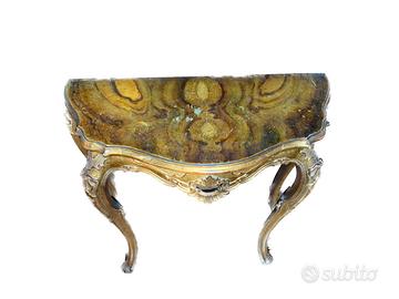 Consolle veneziana (abbinabile specchiera a parte)