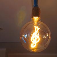 lampadina nota musicale