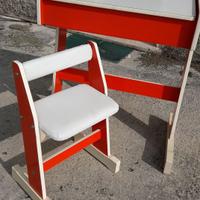 Banco vintage arancione