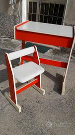 Banco vintage arancione